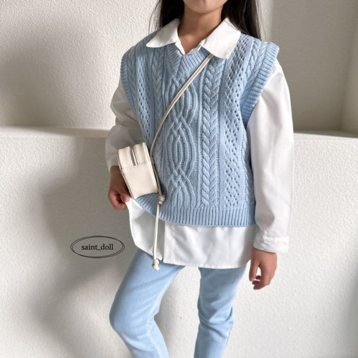 Saint Doll - Korean Children Fashion - #discoveringself - Twist Vest - 11