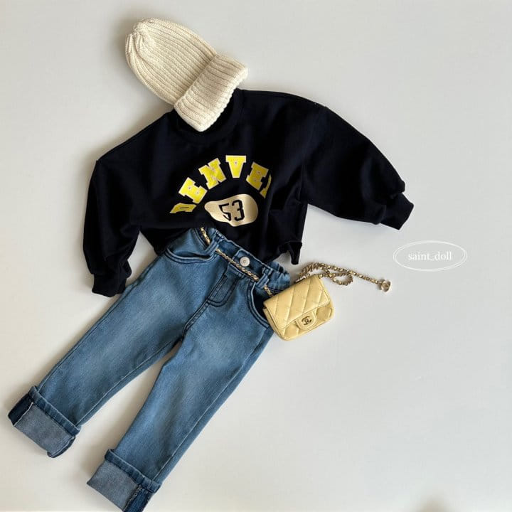 Saint Doll - Korean Children Fashion - #designkidswear - Denber Sweatshirt with Mom - 4