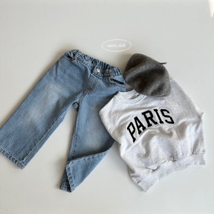 Saint Doll - Korean Children Fashion - #discoveringself - Paris Sweatshirt - 3