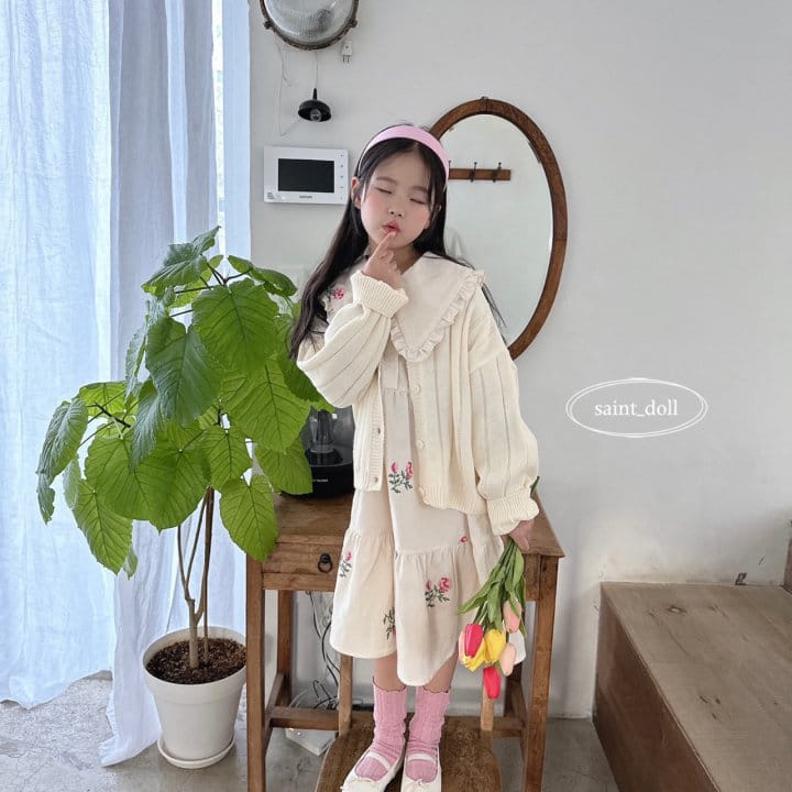 Saint Doll - Korean Children Fashion - #fashionkids - Simple Knit Cardigan - 8