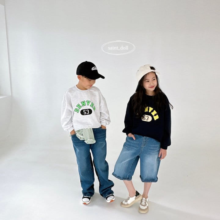 Saint Doll - Korean Children Fashion - #fashionkids - Denber Sweatshirt with Mom - 5