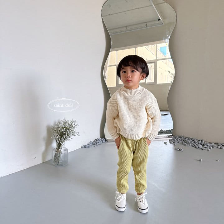 Saint Doll - Korean Children Fashion - #fashionkids - Waffle pants with Mom - 7