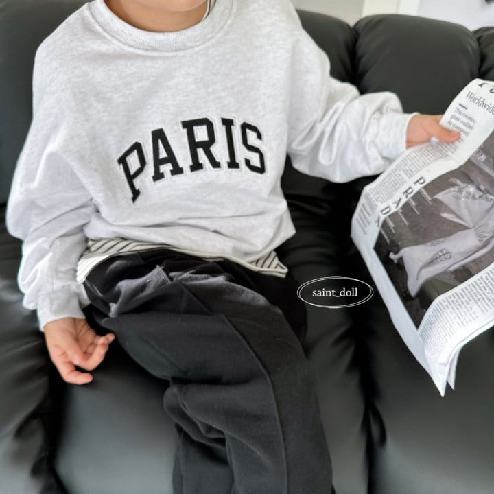 Saint Doll - Korean Children Fashion - #kidsstore - Paris Sweatshirt - 6