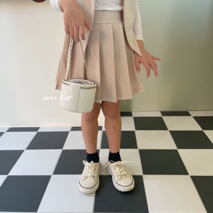 Saint Doll - Korean Children Fashion - #kidzfashiontrend - Wrinkle Skirt - 6