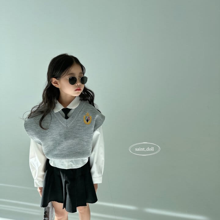 Saint Doll - Korean Children Fashion - #littlefashionista - Pocket Crop Shirt - 10