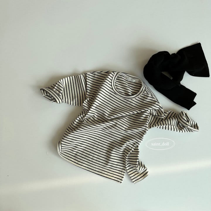 Saint Doll - Korean Children Fashion - #littlefashionista - Stripes Tee - 3