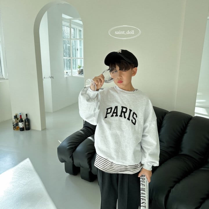 Saint Doll - Korean Children Fashion - #littlefashionista - Paris Sweatshirt - 9