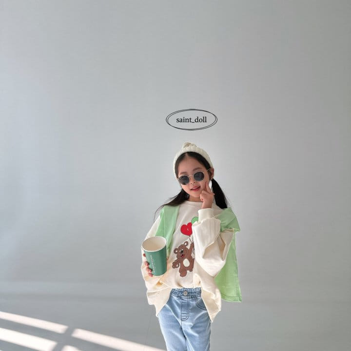 Saint Doll - Korean Children Fashion - #littlefashionista - Balloon Bear Sweatshirt - 6