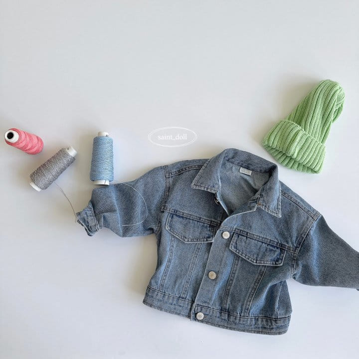 Saint Doll - Korean Children Fashion - #minifashionista - Vintage Denim Jacket