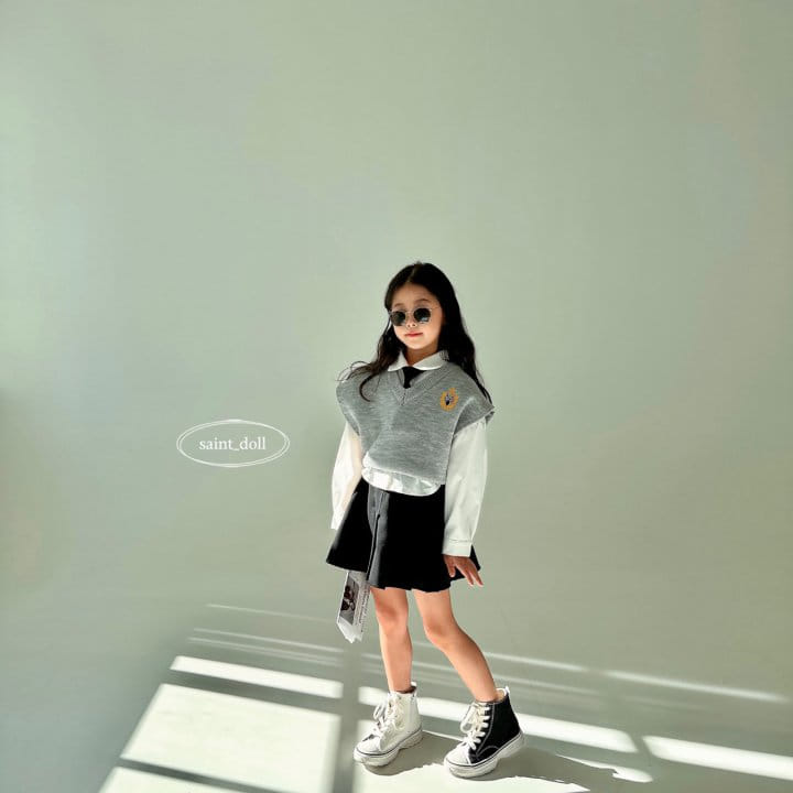 Saint Doll - Korean Children Fashion - #minifashionista - Pocket Crop Shirt - 12