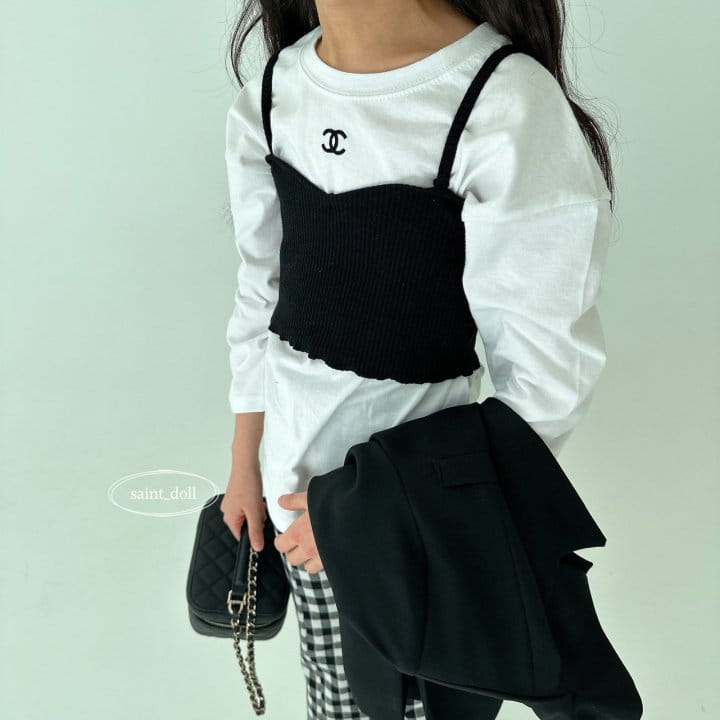 Saint Doll - Korean Children Fashion - #magicofchildhood - Rib Top - 4