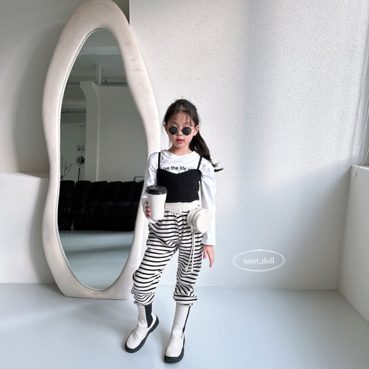 Saint Doll - Korean Children Fashion - #prettylittlegirls - Rib Top - 5