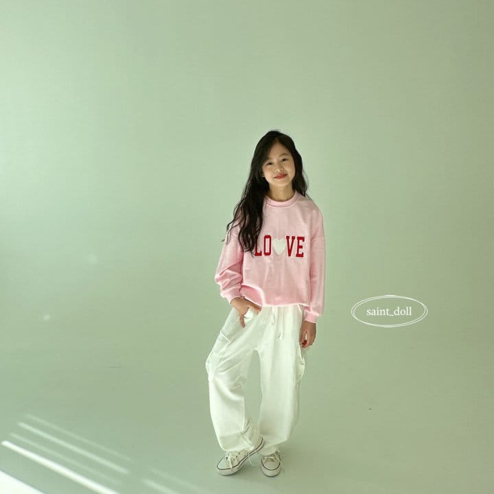 Saint Doll - Korean Children Fashion - #prettylittlegirls - love Heart Sweatshirt with Mom - 11