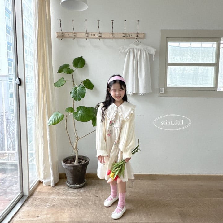 Saint Doll - Korean Children Fashion - #stylishchildhood - Simple Knit Cardigan - 3