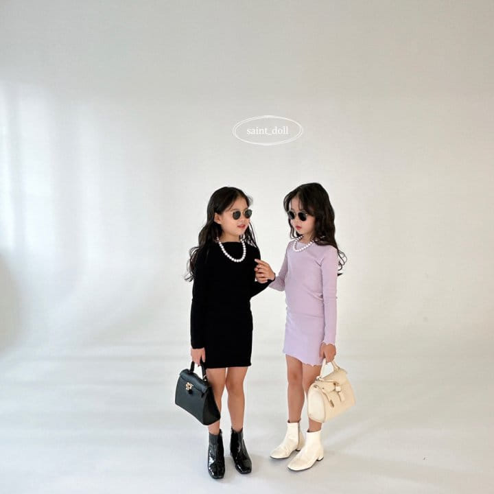 Saint Doll - Korean Children Fashion - #todddlerfashion - Rib One-piece - 9