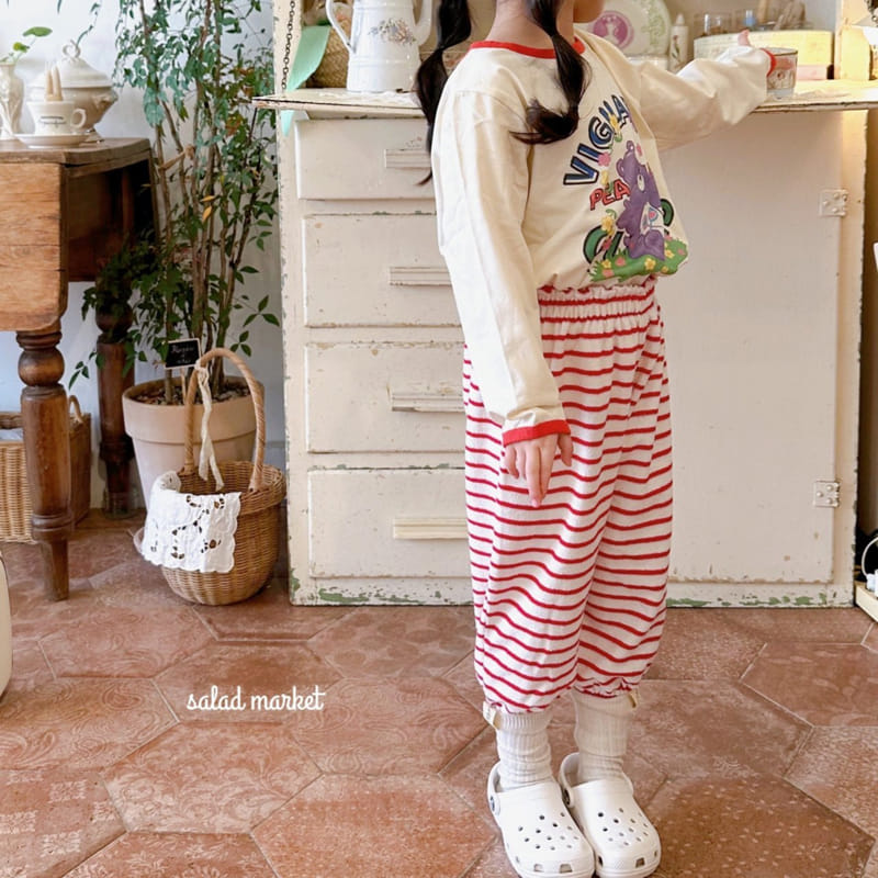 Salad Market - Korean Children Fashion - #Kfashion4kids - Lulu Terry Pants - 6