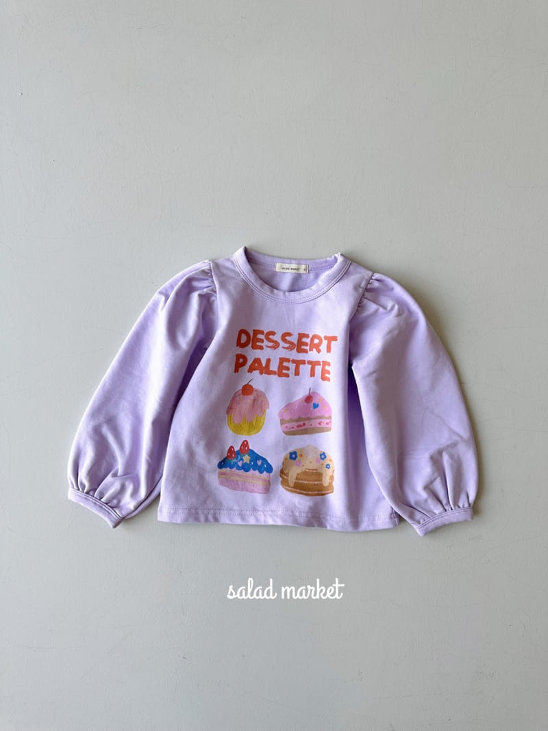 Salad Market - Korean Children Fashion - #kidsshorts - Dessert Tee - 2