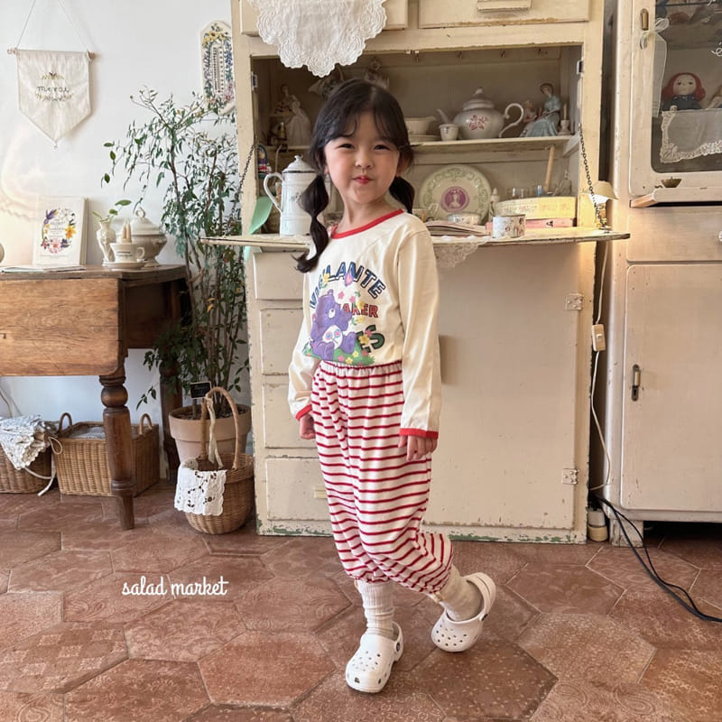 Salad Market - Korean Children Fashion - #littlefashionista - Lulu Terry Pants - 7