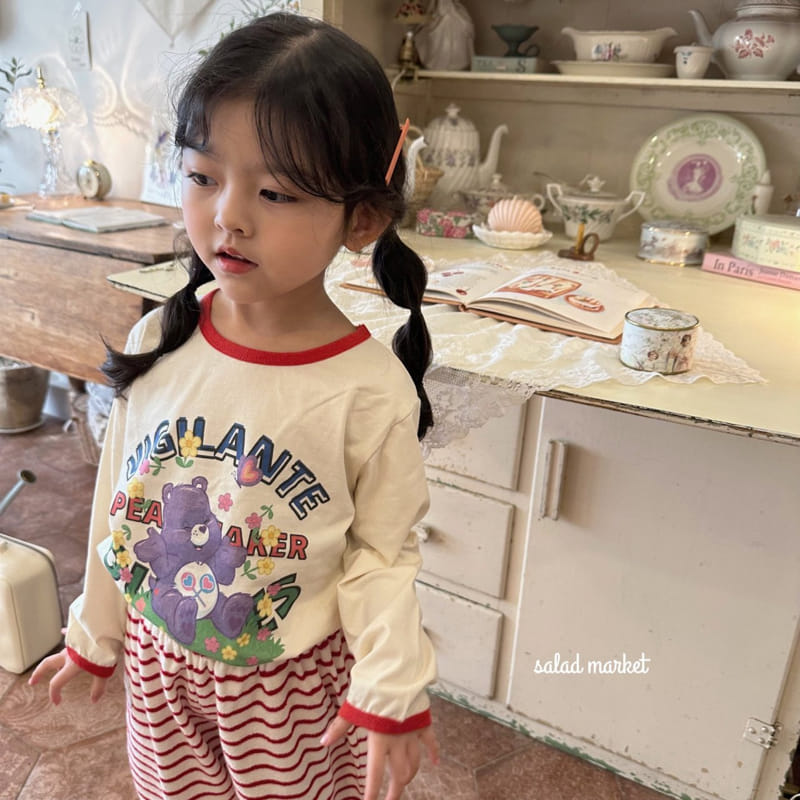 Salad Market - Korean Children Fashion - #magicofchildhood - Picnic Tee - 6