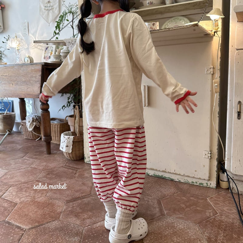 Salad Market - Korean Children Fashion - #minifashionista - Lulu Terry Pants - 9