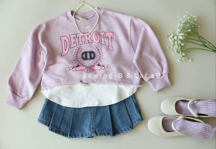 Sewing B - Korean Children Fashion - #Kfashion4kids - Layered Sweatshirt - 2