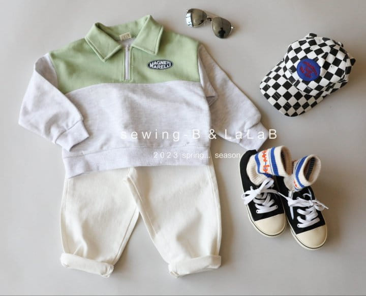 Sewing B - Korean Children Fashion - #magicofchildhood - Magent Zip-up - 4