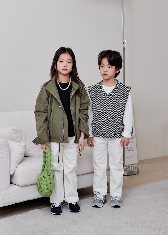 Shurrcca - Korean Children Fashion - #Kfashion4kids - Hound Vest - 3