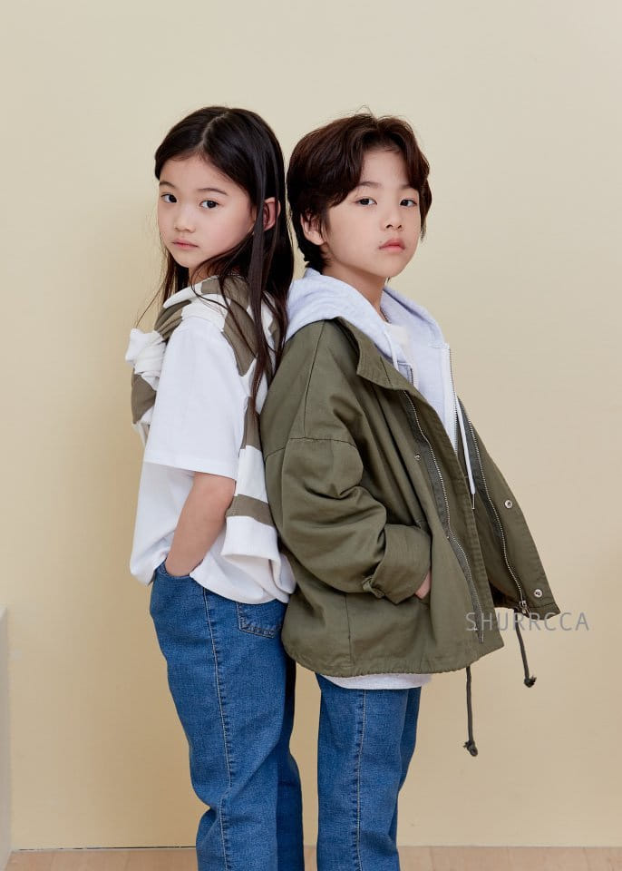 Shurrcca - Korean Children Fashion - #childofig - Olive Jacket - 11