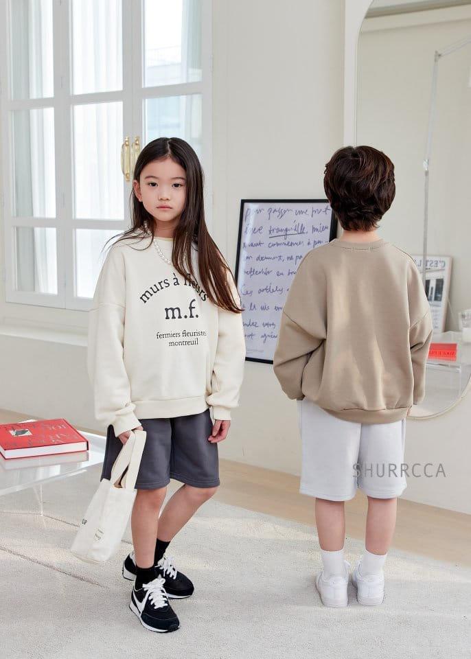 Shurrcca - Korean Children Fashion - #kidsshorts - Muff Sweatshirt - 7