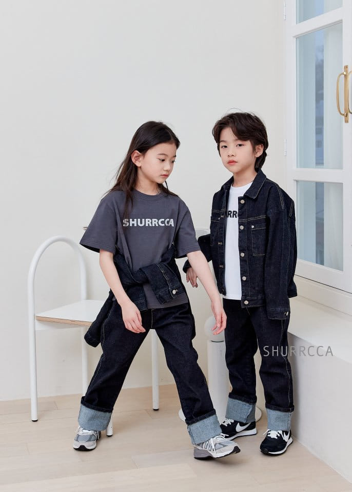 Shurrcca - Korean Children Fashion - #kidsshorts - Real Denim Jacket - 5