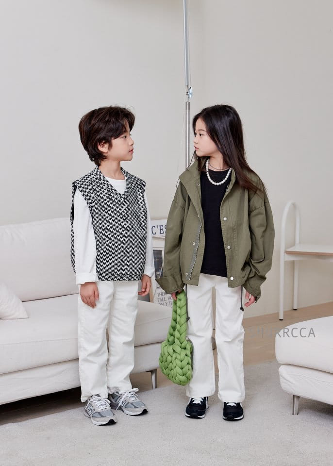 Shurrcca - Korean Children Fashion - #kidzfashiontrend - Hound Vest - 2