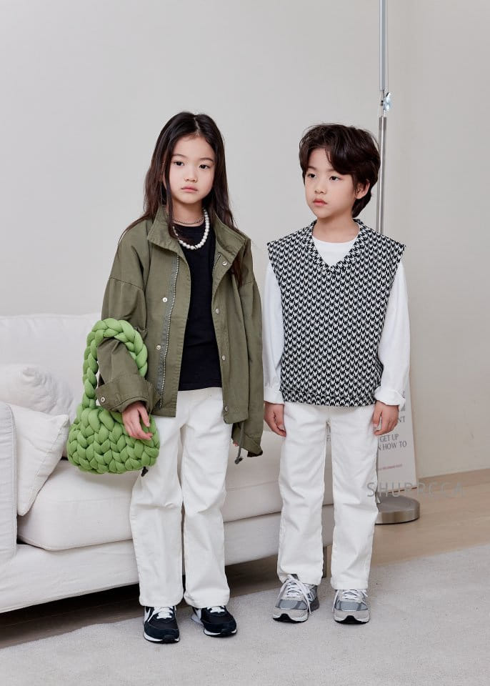 Shurrcca - Korean Children Fashion - #Kfashion4kids - Hound Vest - 4