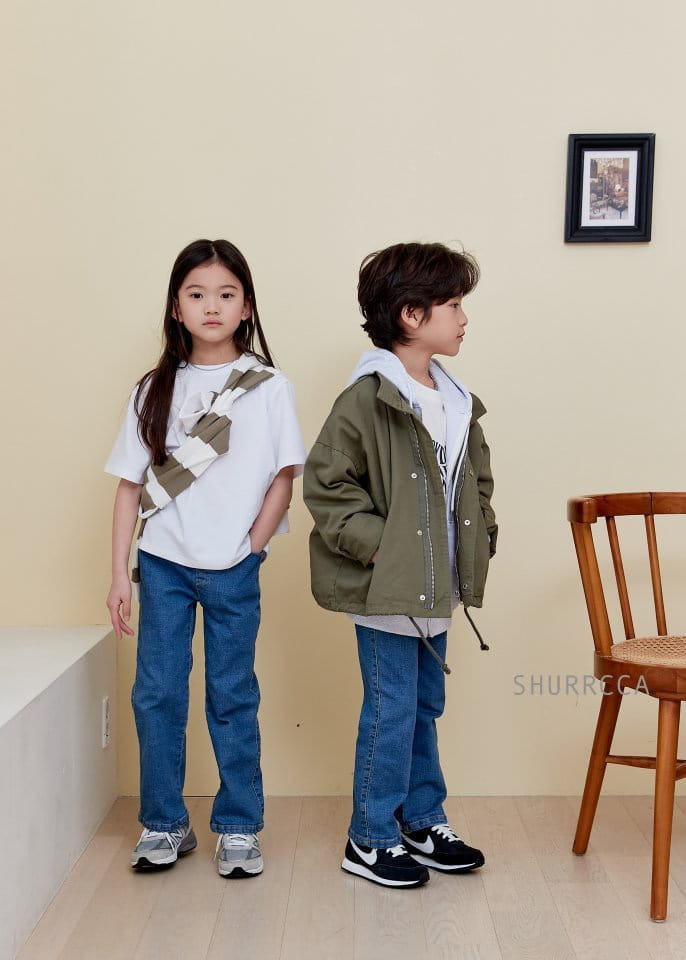 Shurrcca - Korean Children Fashion - #minifashionista - Olive Jacket - 8