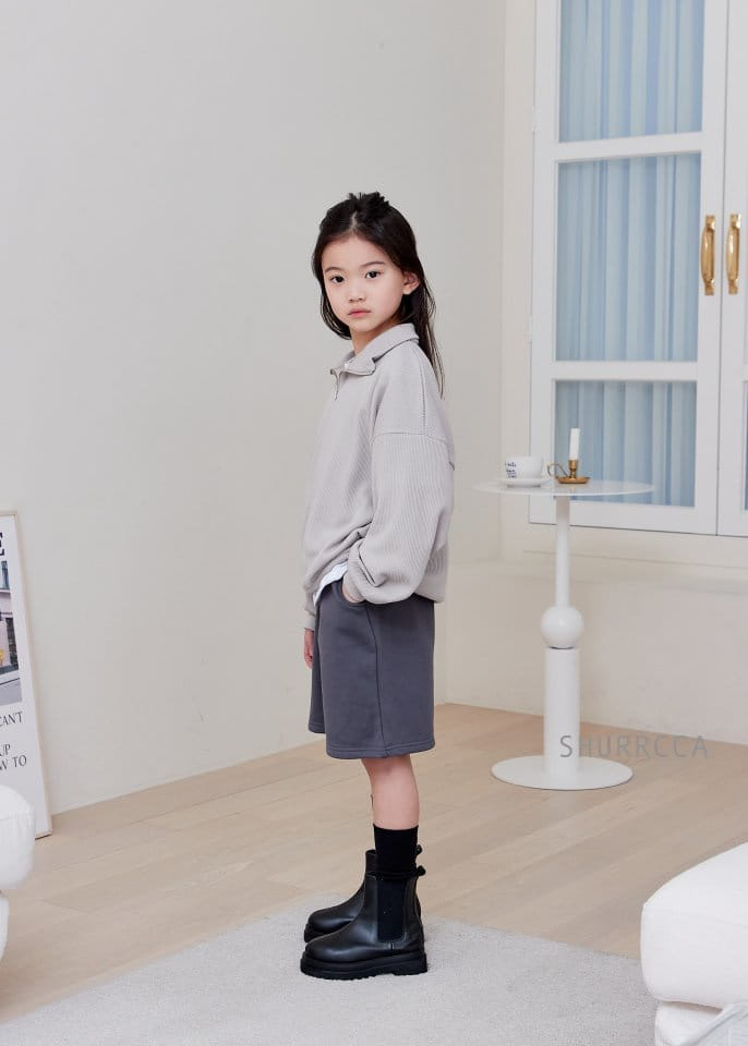 Shurrcca - Korean Children Fashion - #prettylittlegirls - Loui Short Zip-up Sweatshirt - 11