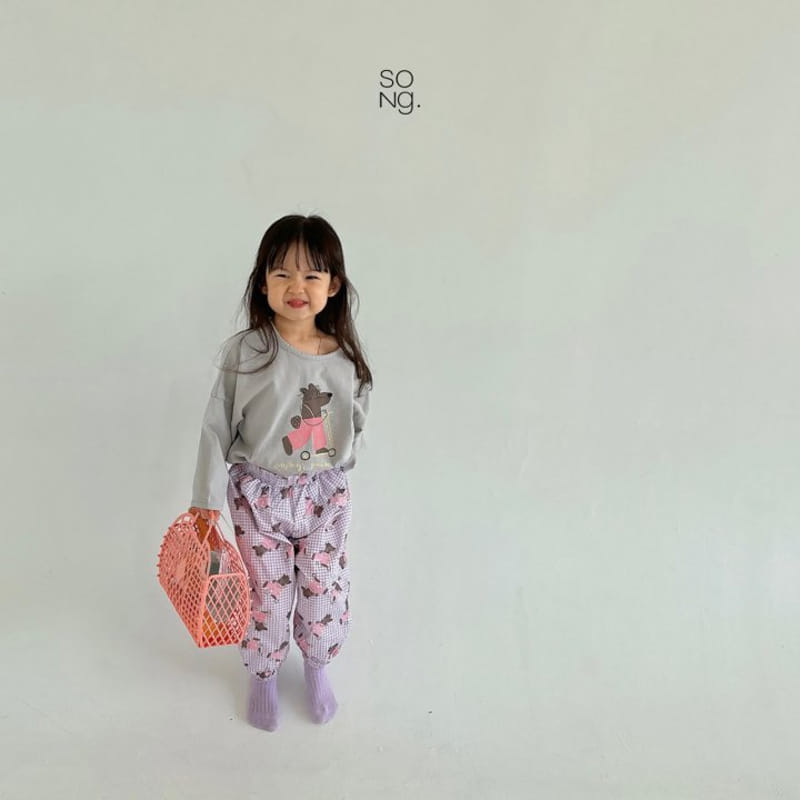 Song - Korean Children Fashion - #childofig - Check Puppy Pants - 10