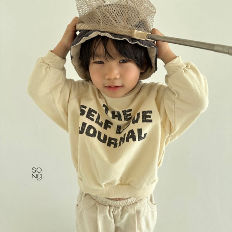 Song - Korean Children Fashion - #kidsshorts - English Sweatshirt - 7