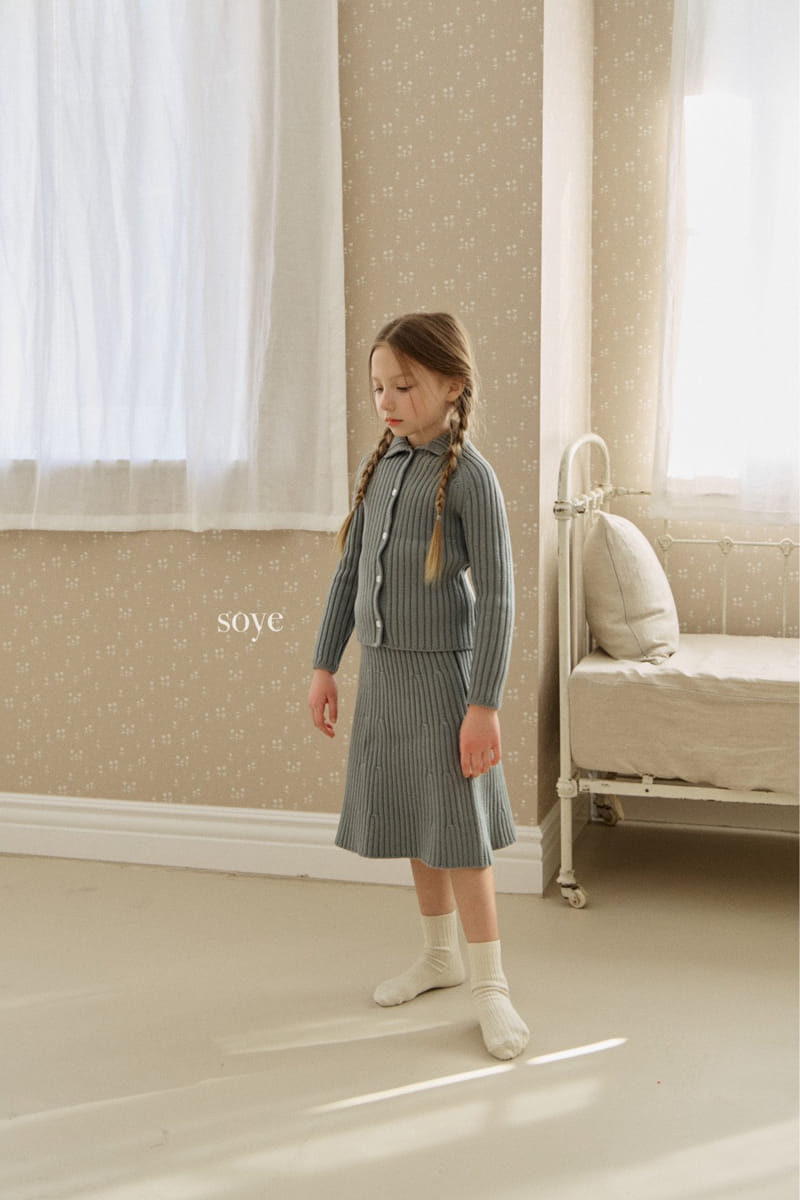 Soye - Korean Children Fashion - #childofig - Sterry Top Bottom Set - 10