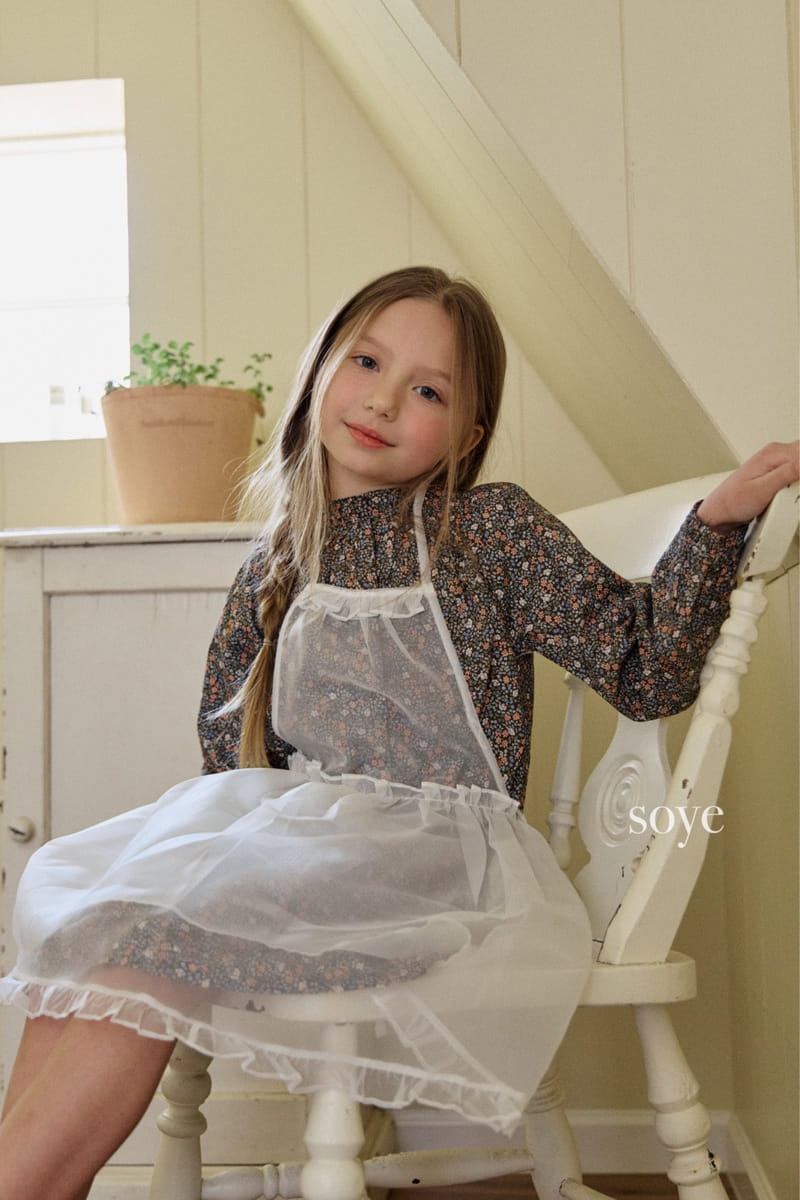 Soye - Korean Children Fashion - #childofig - Ogandi Apron - 3