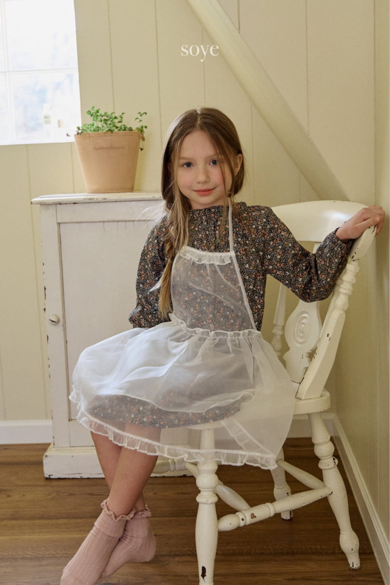 Soye - Korean Children Fashion - #childofig - Ogandi Apron - 4