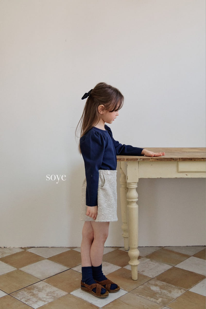 Soye - Korean Children Fashion - #designkidswear - Boubble Puff Tee - 6