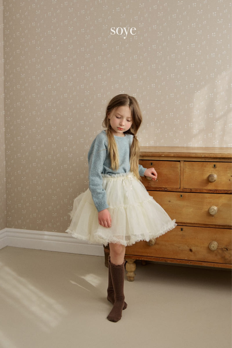 Soye - Korean Children Fashion - #fashionkids - Tul Mini Skirt - 2