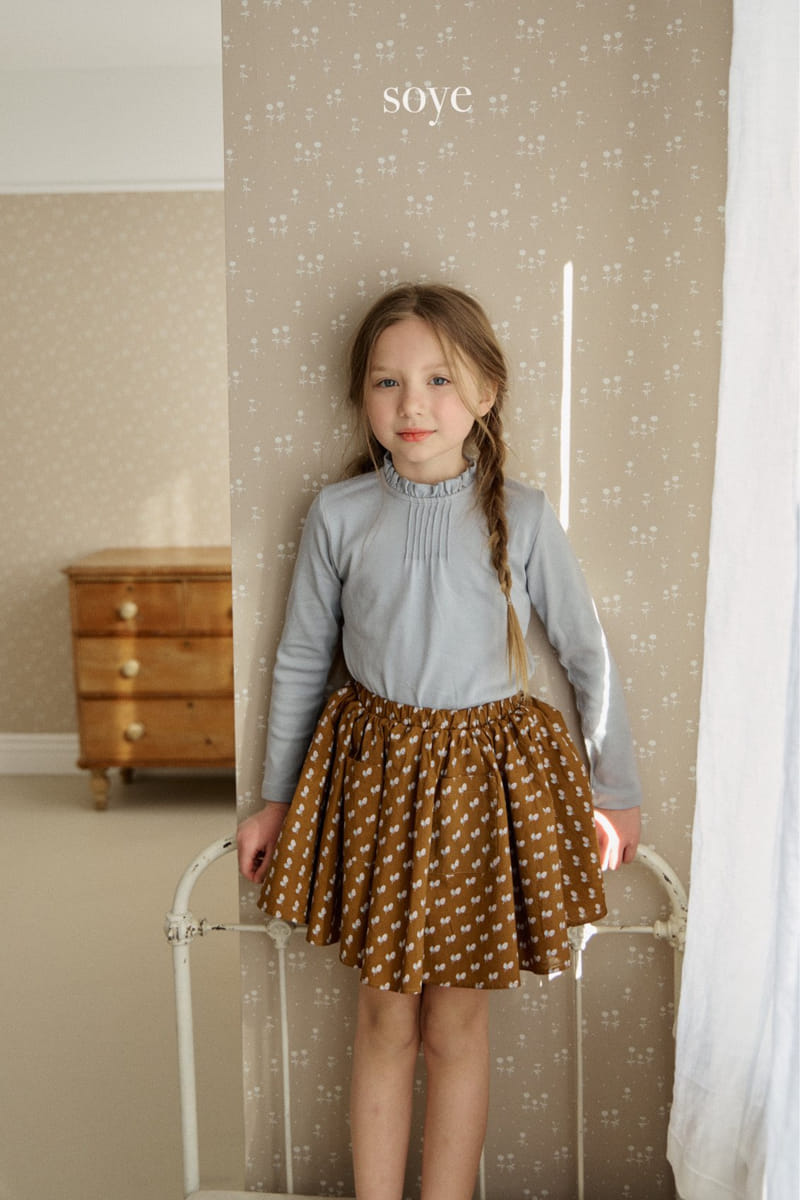 Soye - Korean Children Fashion - #fashionkids - Salt Frill Tee - 9