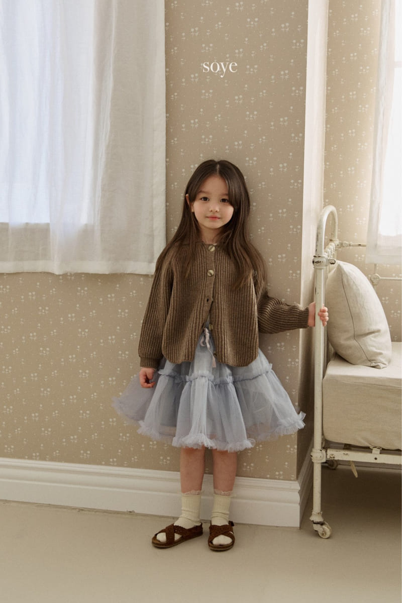 Soye - Korean Children Fashion - #kidsshorts - Tul Mini Skirt - 3