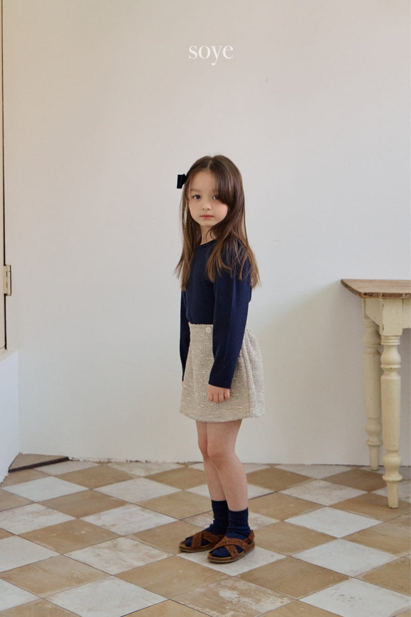 Soye - Korean Children Fashion - #kidsshorts - Boubble Puff Tee - 9