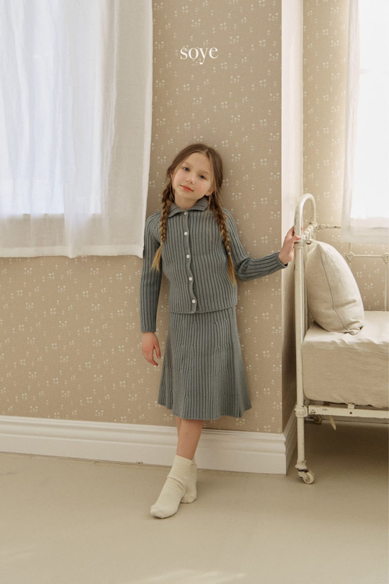 Soye - Korean Children Fashion - #minifashionista - Sterry Top Bottom Set - 8