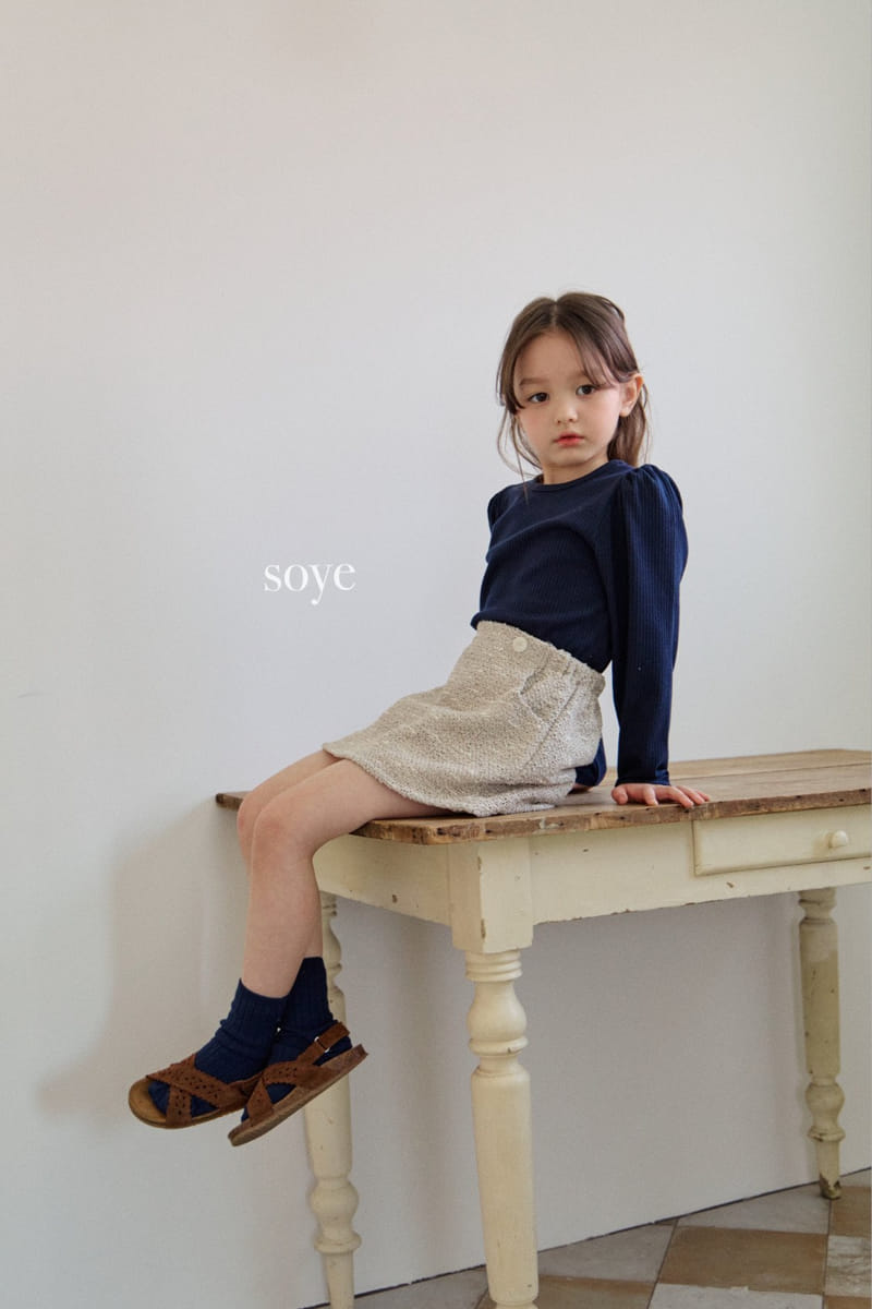 Soye - Korean Children Fashion - #stylishchildhood - Boubble Puff Tee - 3