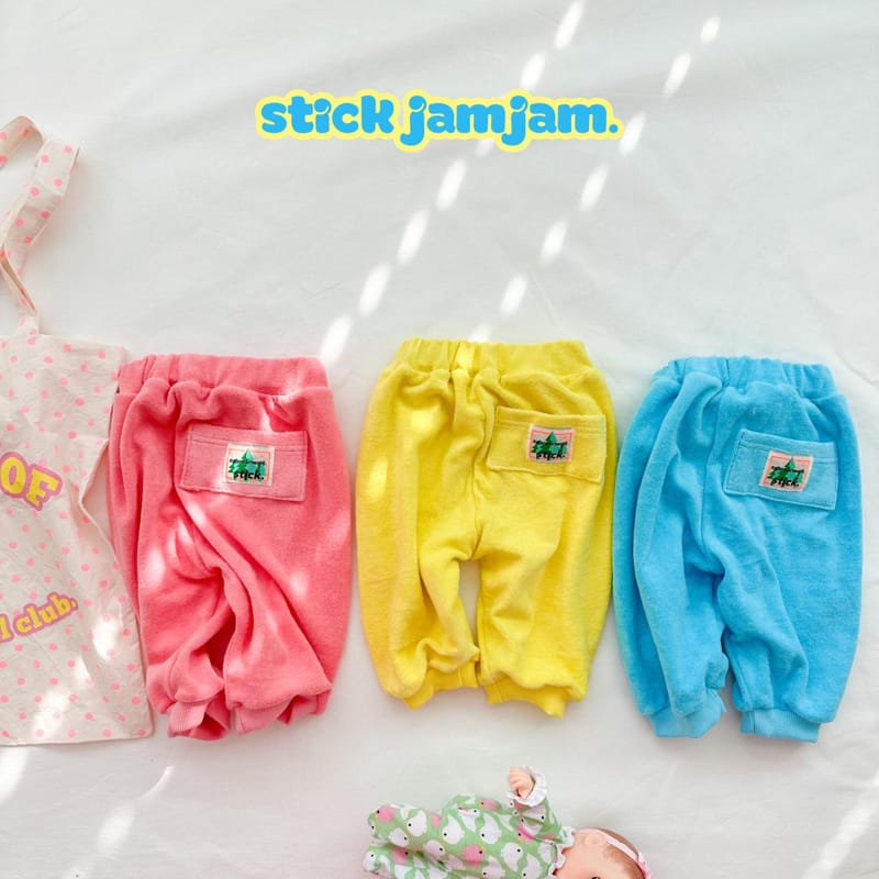 Stick - Korean Baby Fashion - #babyclothing - Baby Terry Pants - 9