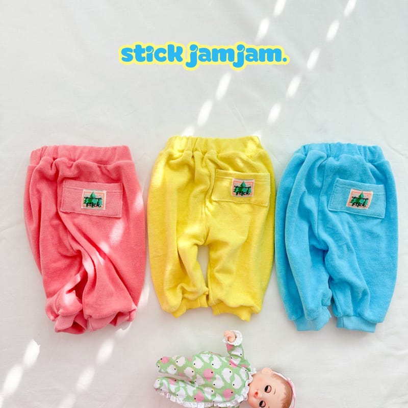 Stick - Korean Baby Fashion - #babyfashion - Baby Terry Pants - 10