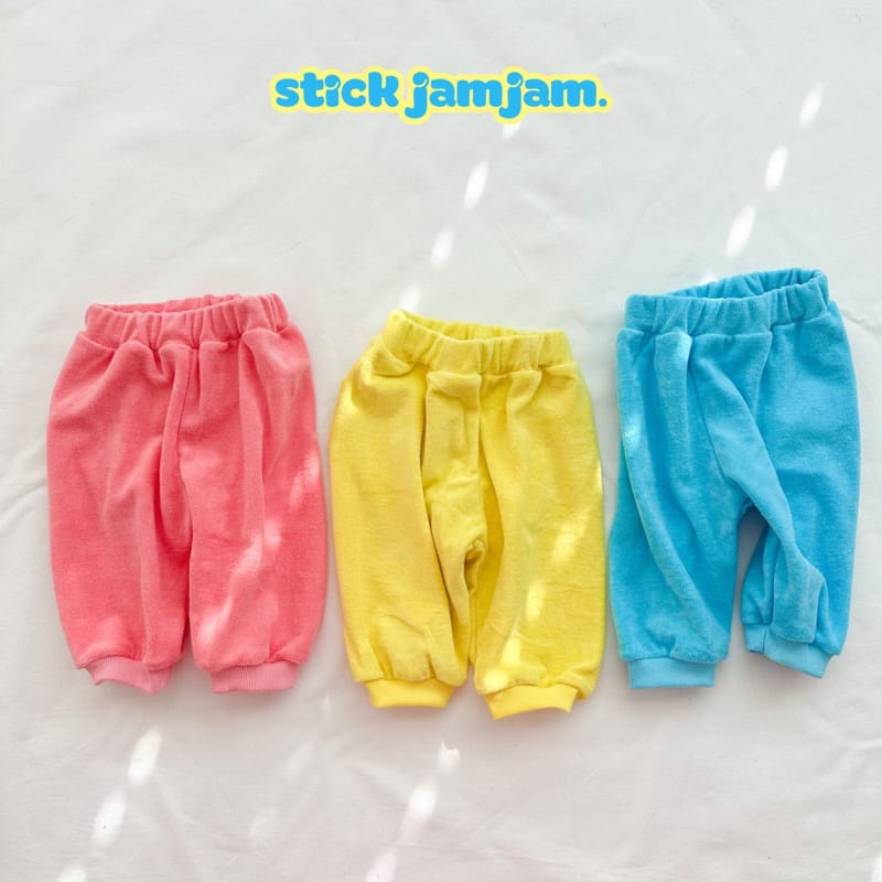 Stick - Korean Baby Fashion - #babyoutfit - Baby Terry Pants