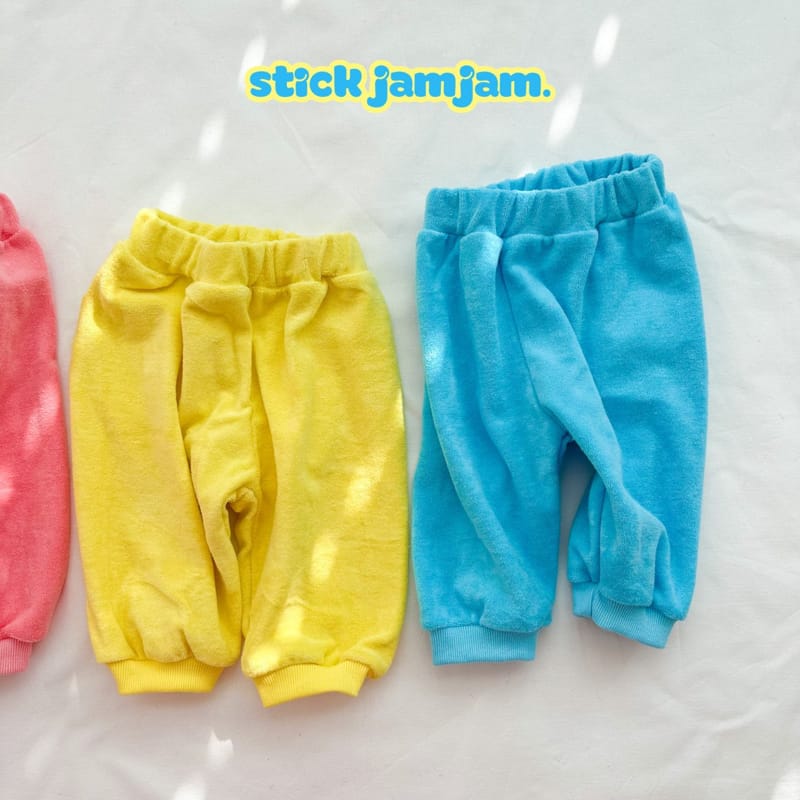 Stick - Korean Baby Fashion - #babyoutfit - Baby Terry Pants - 2